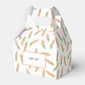 Pasen gunst worteldoos bedankdoosjes (Voorkant Zijde)