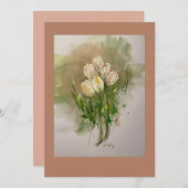 Pasen Hallelujah Flat Kaart (Voorkant / Achterkant)