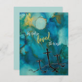 Pasen Hallelujah Flat Kaart (Voorkant / Achterkant)