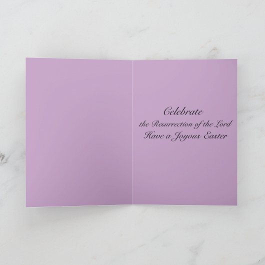 Pasen Hallelujah Kaart (Binnen)