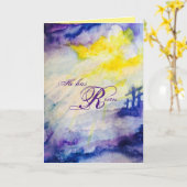 Pasen Hallelujah Vouwkaart Kaart (Gele Bloem)