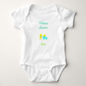 Pasen Hatchlings Baby Jersey Bodysuit (Voorkant)