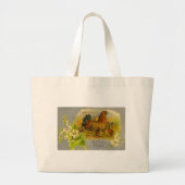  Pasen Hen Grote Tote Bag (Voorkant)