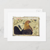 Pasen Hen Grunge - documenten Feestdagenkaart (Voorkant / Achterkant)