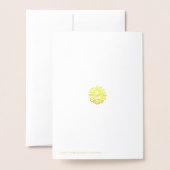 Pasen, herstel van Christus, Christus is gerezen Folie Kaarten (Met envelop)