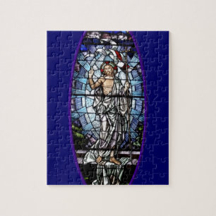 Pasen: Herurrectie van met Christus gekleurd glas Legpuzzel