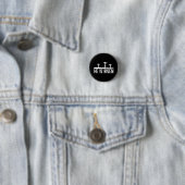 Pasen Hij Is Opgestaan Christelijk Ronde Button 3,2 Cm (In situ)