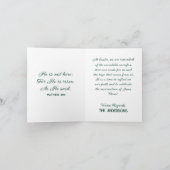 Pasen “Hij is verrezen” met aanpasbare binnenkant Feestdagen Kaart (Binnen)