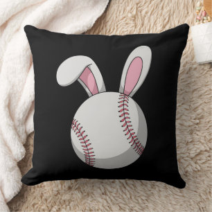 Pasen Honkbal Bunny Schattige Rabbit Ears Kussen