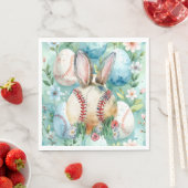 Pasen honkbal thema servet (Insitu)