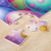 Pasen Hoogland Koe Jigsaw Puzzel (Zijkant)