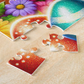 Pasen Hoogland Koe Jigsaw Puzzel (Zijkant)
