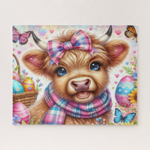 Pasen Hoogland Koe Jigsaw Puzzel