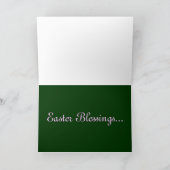 Pasen houden de lamp in I Feestdagen Kaart (Binnen)