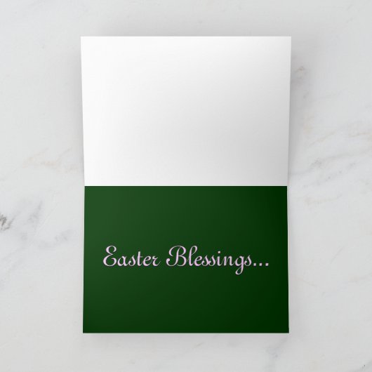 Pasen houden de lamp in I Feestdagen Kaart (Binnen)