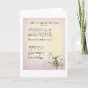  Pasen Hymn Feestdagen Kaart