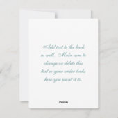  Pasen illustratie met ziek Feestdagenkaart (Achterkant)