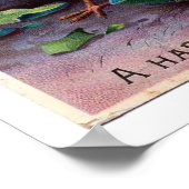  Pasen illustratie met ziek Poster (Hoek)