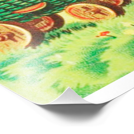 Pasen Illustraties Foto Afdruk (Hoek)