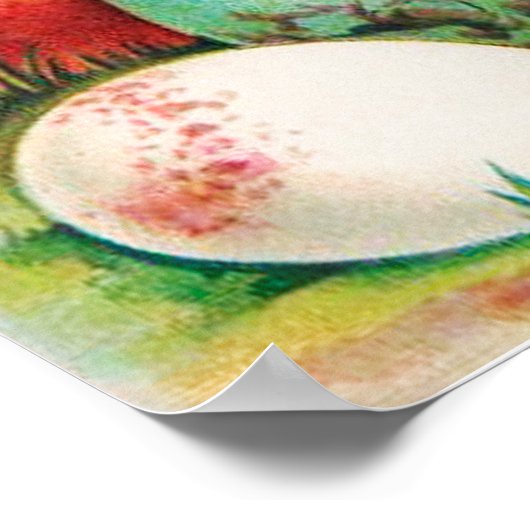 Pasen Illustraties Poster (Hoek)