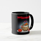 Pasen illustreren, paaseieren, paasvakantie mok (Voorkant rechts)