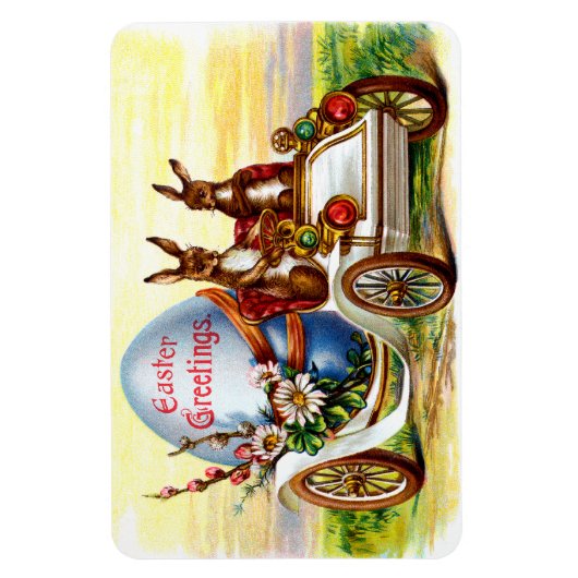 Pasen in auto magneet (Verticaal)