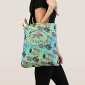 Pasen in de Outback, schattige pastel wilde dieren Tote Bag (Dichtbij)