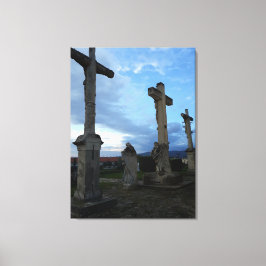 Pasen in Esztergom Hongarije Canvas Print