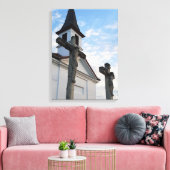 Pasen in Esztergom Hongarije Canvas Print (Insitu (Woonkamer))