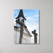 Pasen in Esztergom Hongarije Canvas Print (Voorkant)