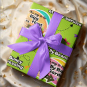 Pasen Inpakpapier Jelly Bean Bordjes