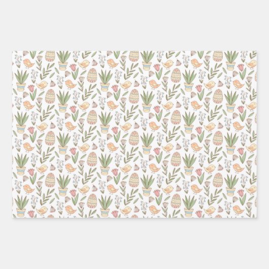 Pasen Inpakpapier Vel (Voorkant)