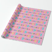 Pasen Inpakpapier voor Kinderen - Leuke & Schattig (Uitgerold)