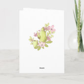 Pasen is Gods liefdescadeau John 3:16 Wreath Feestdagen Kaart (Achterkant)