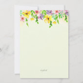 Pasen is hier Uitnodiging (Achterkant)