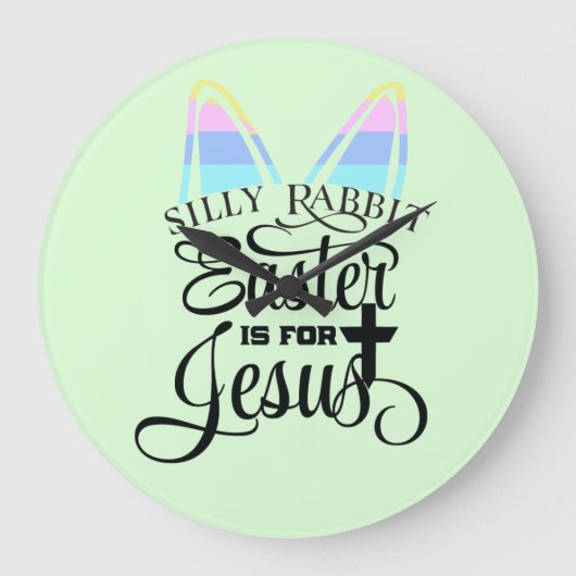 Pasen is voor Jezus Grote Klok (Voorkant)