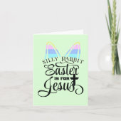 Pasen is voor Jezus Kaart (Voorkant)