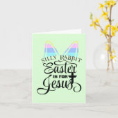 Pasen is voor Jezus Kaart (Gele Bloem)