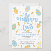 Pasen is zo blij om twee jongens verjaardag te zij kaart (Voorkant)