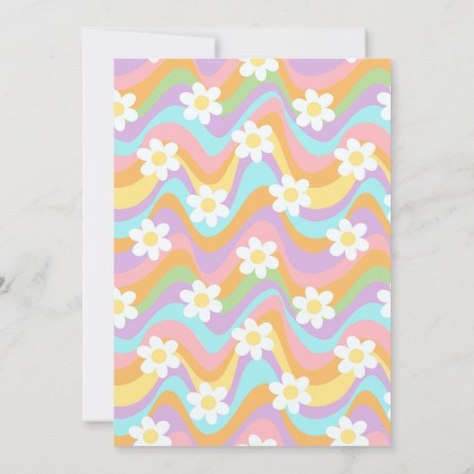 Pasen is zo blij om zes jaar te zijn kaart (Achterkant)