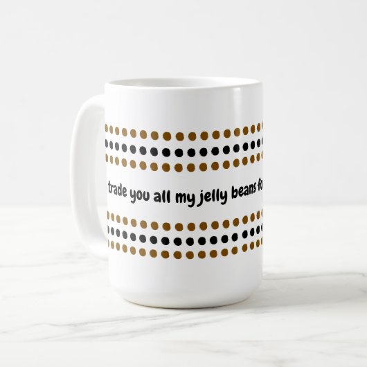 Pasen Java koffiemok (Voorkant links)