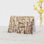 Pasen Jerusalem Wenskaart Kaart (Gele Bloem)