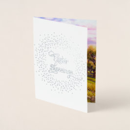 Pasen. Jezus Christus De Goede Shepherd Folie Kaarten