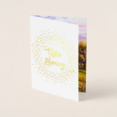 Pasen. Jezus Christus De Goede Shepherd Folie Kaarten (Voorkant)