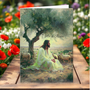 Pasen Jezus Christus Religieus Christelijk Kaart