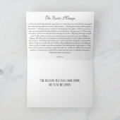 Pasen Jezus is een nieuwe feestkaart Feestdagen Kaart (Binnen)