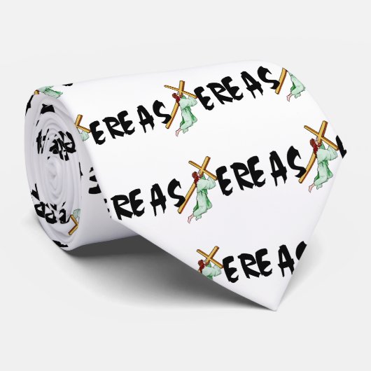 Pasen Jezus Kruis Stropdas (Opgerold)