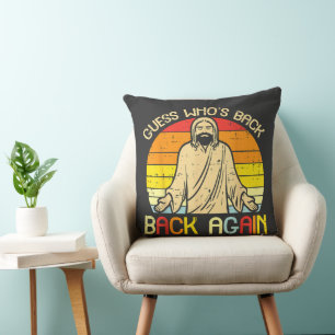 Pasen Jezus Raad Wie Is Terug Religieus Christelij Kussen