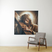 Pasen Jezus wandtapijt Wandkleed (In situ)