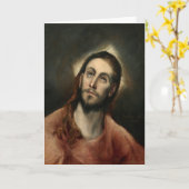 Pasen Jezus Wenskaart Kaart (Gele Bloem)